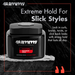 Gummy Hair Gel fragrance swatch highlights its appealing scent.