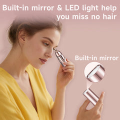 Gurelax lipstick-design portable facial shaver for discreet, effective grooming.