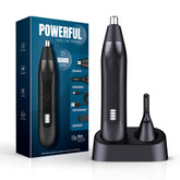 Guryo nose hair trimmer shows the 16000RPM motor for fast, precise trimming