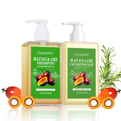 Gypsophila Battana Oil Shampoo bottle hero — nourishes scalp and strands.