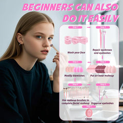 GZIXBDA beginner-friendly kit supports building skills with 20 brush types