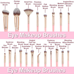 GZIXBDA dense synthetic bristles deliver smooth powder pickup for even application