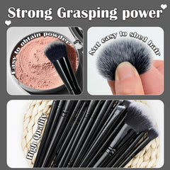 GZIXBDA powder puff helps set makeup with a smooth, even finish