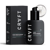Hair Craft Co CRVFT bottle-open pour demonstrates effortless daily hydration for hair.