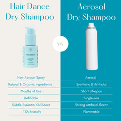 Hair Dance dry shampoo powder USA-made quality