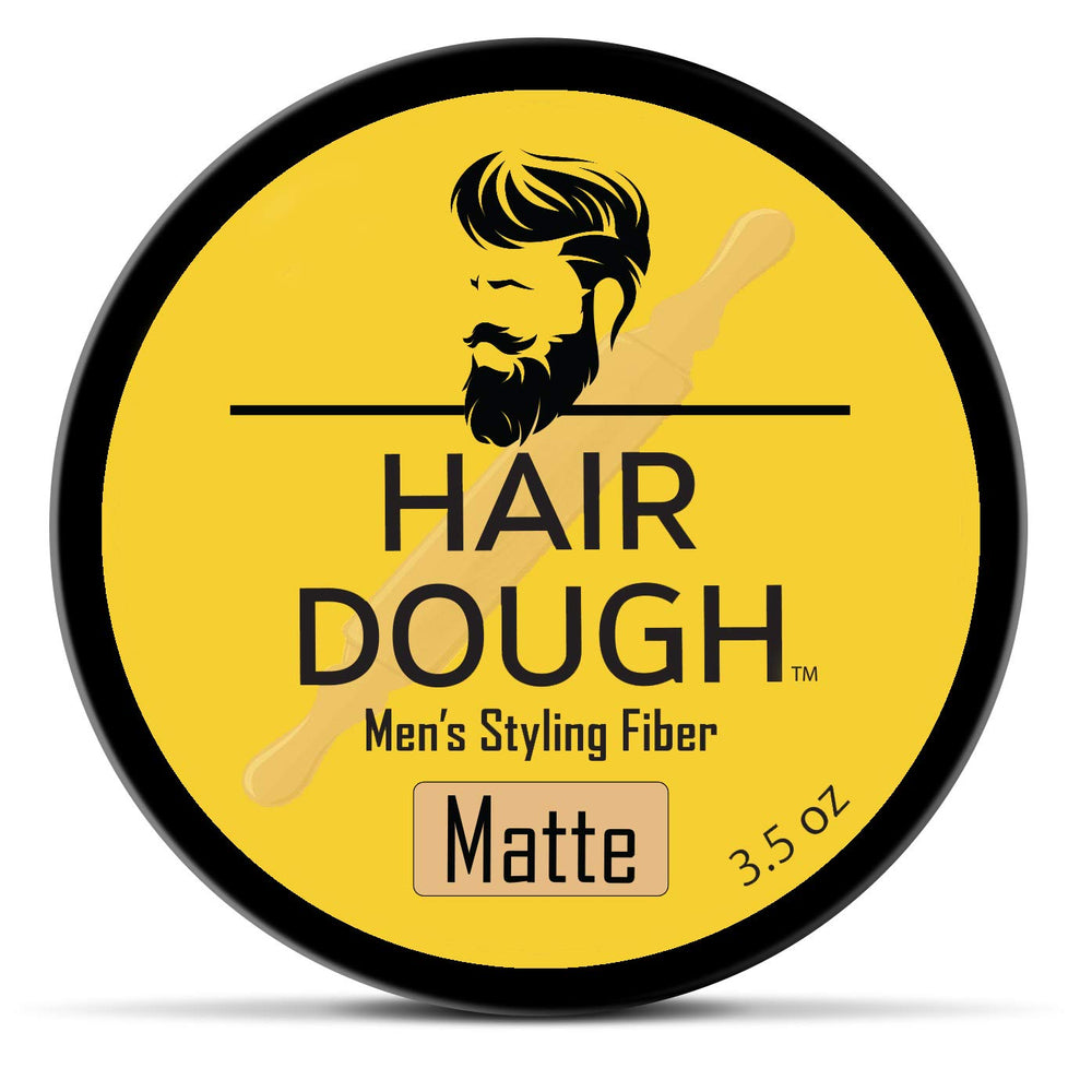 Hair Dough Styling Clay packaging — premium matte finish and all-day hold.