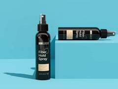 Hair Illusion Fiber Hold prep for beards and cohesion.