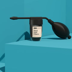 Hair Illusion spray applicator enabling wide-area coverage for larger applications.