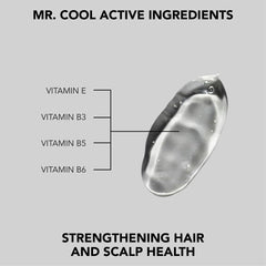 Hair Situation Mr. Cool Wet Look Gel being applied to hair for defined style.