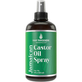 Hair Thickness Maximizer Jamaican Black Castor Oil Spray bottle ready for daily scalp nourishment.