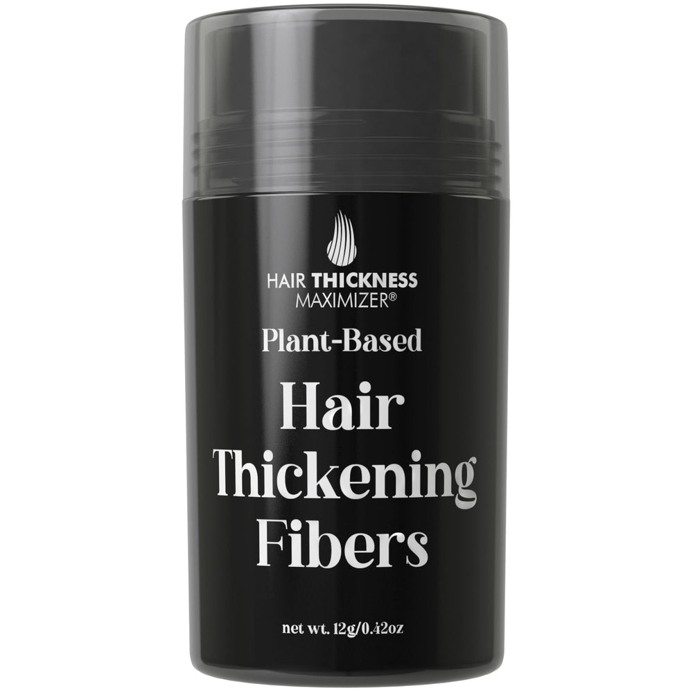 Hair Thickness Maximizer pack black for quick coverage on the go.