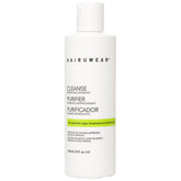 Hair U Wear Cleansing Shampoo bottle front view for gentle cleansing of synthetic wigs