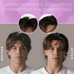Hair Craft Co. CRVFT texture close-up reveals lightweight, non-greasy feel.