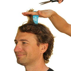 HairFin Original Kit 4-inch guide for longer-hair precision and versatile shaping.
