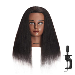 Hairingrid mannequin head 14inch for realistic practice and training.