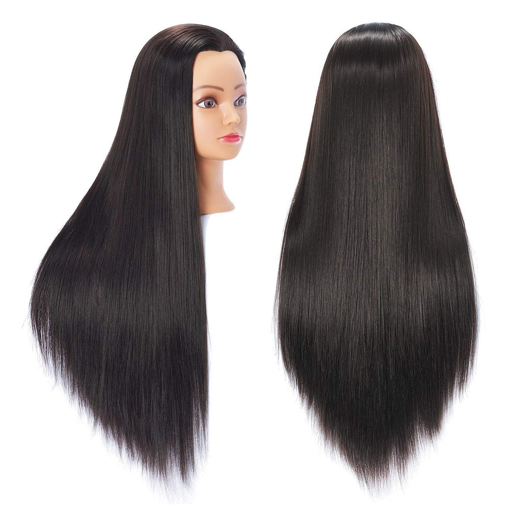 Hairingrid mannequin head 26-28 inches for realistic styling practice