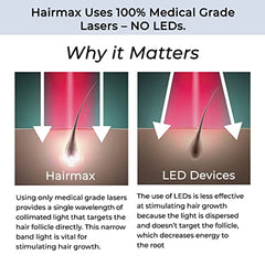 HairMax LaserBand 82 ComfortFlex teeth close-up for gentle fit