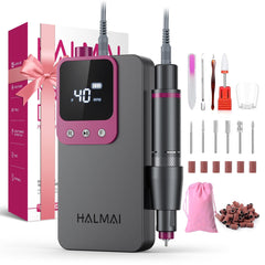 Halmai HMC320 electric nail drill 40,000 RPM high-speed performance for acrylic nails