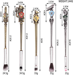 Hamowtux metal-handle wand design detail emphasizes durability and elegance