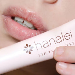 Hanalei Hydrating Lip Treatment Balm tinted swatches show color and moisture