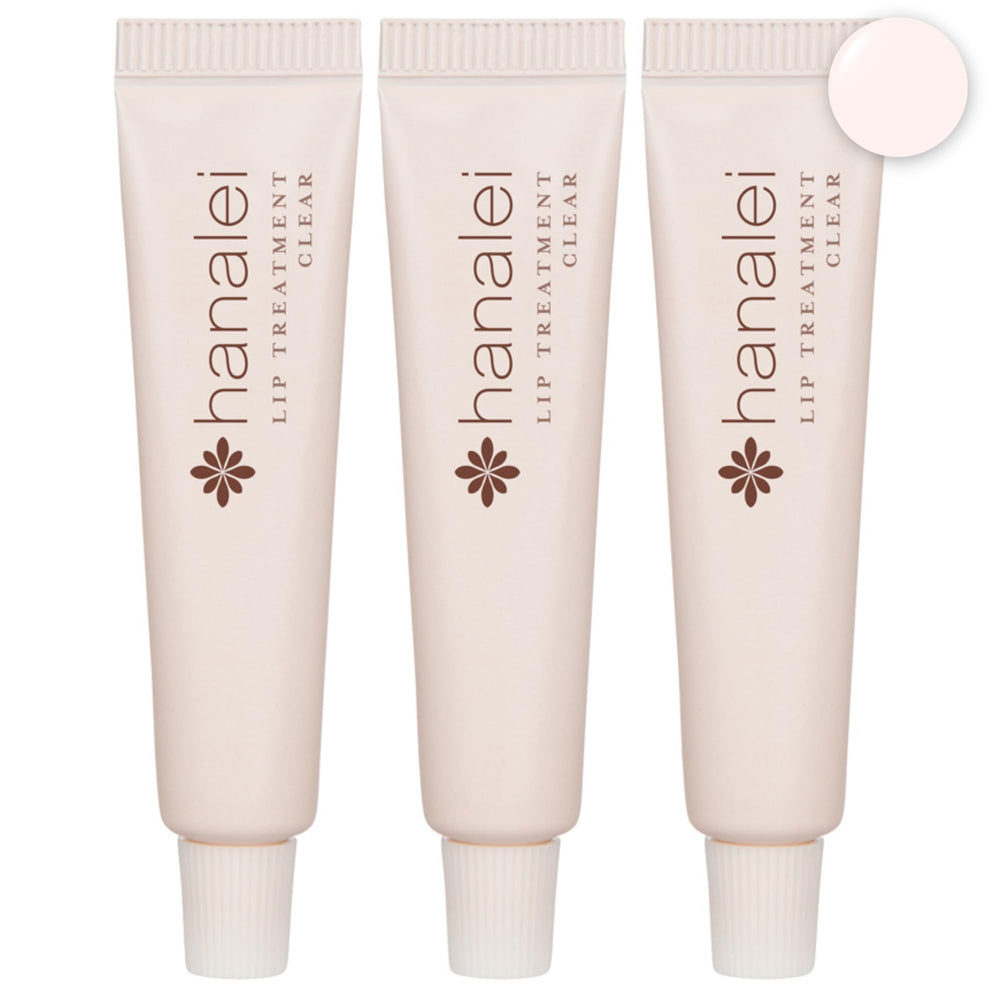 Hanalei Hydrating Lip Treatment balm tube front view for lasting moisture and clear tint.