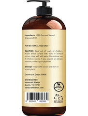 Handcraft Blends Grapeseed Oil pour—light texture with quick absorption for daily care.