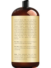 Handcraft Blends Jojoba Oil pouring, ideal for DIY blends and aromatherapy.