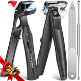 HANDWENG angled-head toenail clippers for precise trimming and comfort.