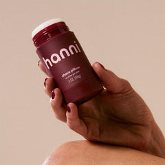 HANNI Shave Pillow packaging demonstrates travel-friendly design