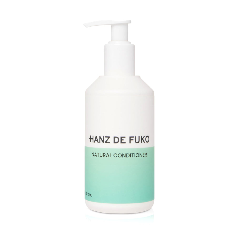 Hanz de Fuko Premium Natural Conditioner dry scalp focus provides soothing hydration.