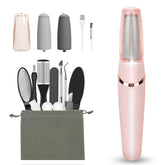 Haootadiy electric foot callus remover front view for at-home smoothing.