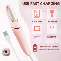 Haootadiy USB charging cable and storage bag shown for convenient organization.