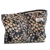 HAPPYHEIDI neceser maquillaje bordado flores, ideal para viaje y organización.