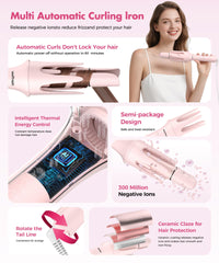 HarrFlow straightening comb demonstrates smoothing alongside curling for seamless styles.