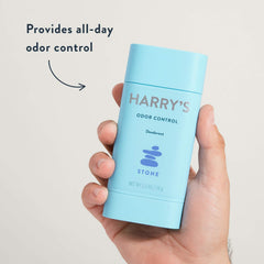 Harry's aluminum-free 3-pack-display demonstrates practical, travel-friendly protection on the go