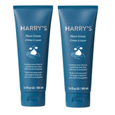 Harrys Shaving Cream 2-pack packaging shows convenient tubes for quick daily shaves