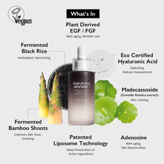 Haruharu Wonder 2GF ampoule pump-dispense—precise daily skincare application.