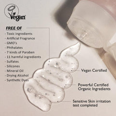 HARUHARU Wonder cleansing gel lather close-up highlighting a plush cleansing experience.