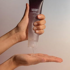 HARUHARU Wonder fermented black rice bamboo bark formula boosts even tone and texture.