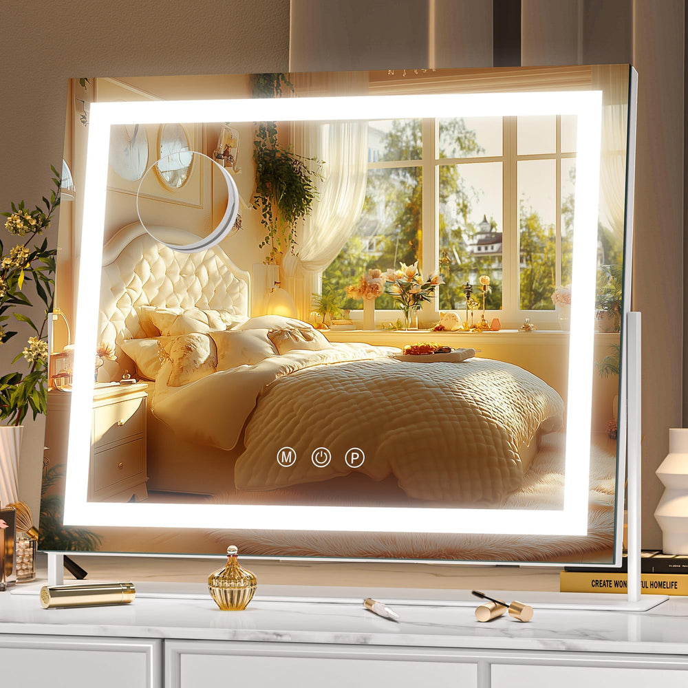 Hasipu vanity mirror LED assembly for even makeup lighting