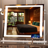 Hasipu vanity mirror lights provide bright, even illumination for makeup application