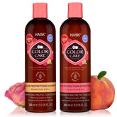 HASK Color Care Shampoo bottle for color treated hair offers color safe cleansing.