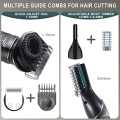 Hatteker zero-gap T-blade close-up enabling ultra-precise trimming