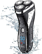hatteker electric shaver 4d floating-head close-up for skin-friendly shave