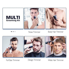 Hatteker hair trimmer with extra-wide blade for fast, even cuts