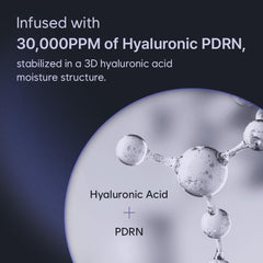 HAUA bead-in-serum close-up shows dual-layer beads delivering fresh actives to skin