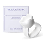 HAUA Ring Gua Sha ceramic glide for smooth facial massage