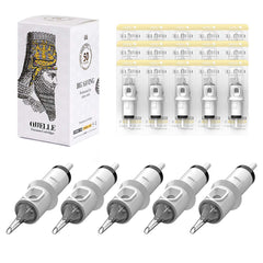 HAWINK 9RL tattoo needle cartridge number 12; precise linework and steady ink delivery.