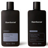 Hawthorne men's cooling shampoo bottle for itchy scalp and daily comfort