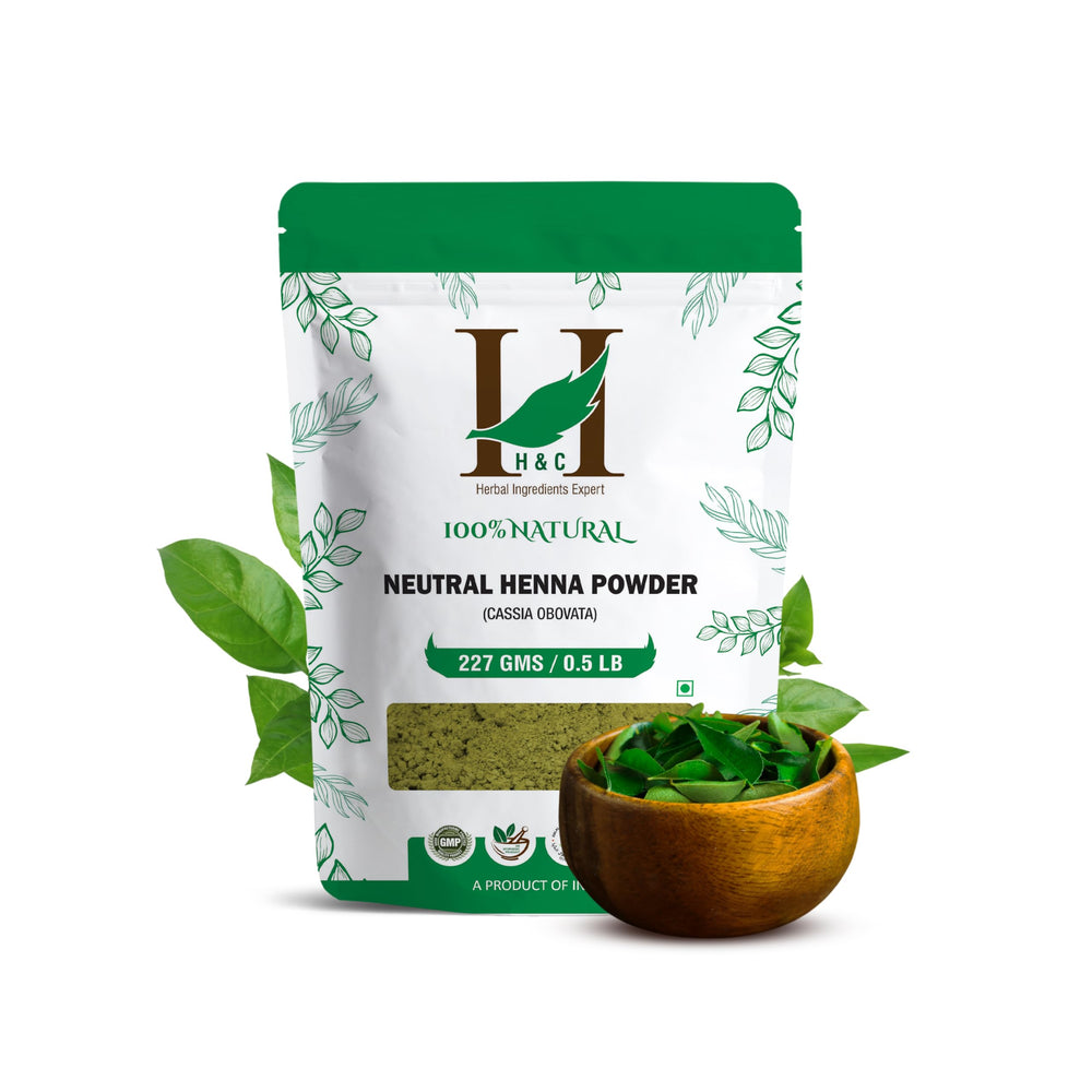 H&C Neutral Henna Powder packaging for natural conditioning.